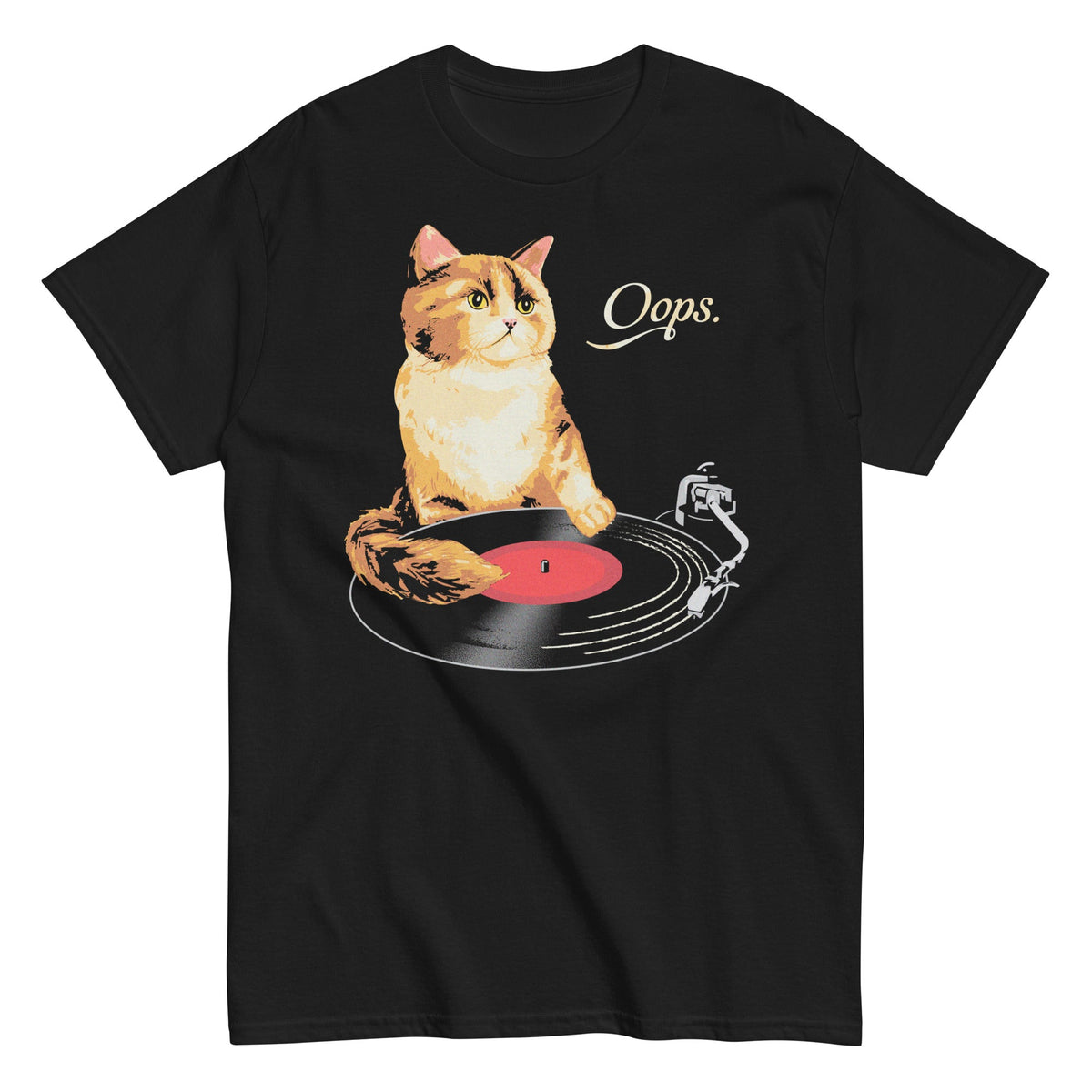 Oops Record Scratch Men's Classic Tee