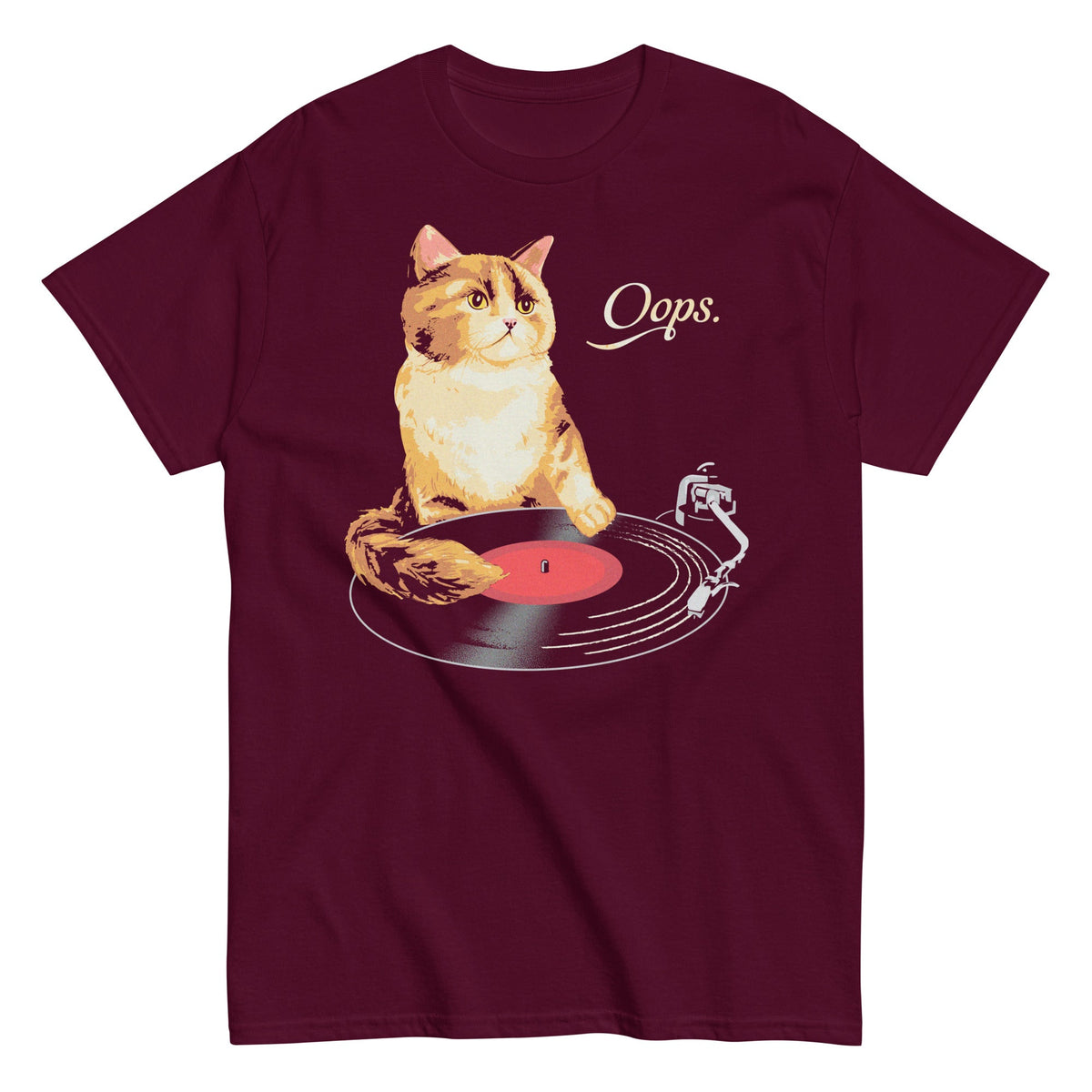 Oops Record Scratch Men's Classic Tee