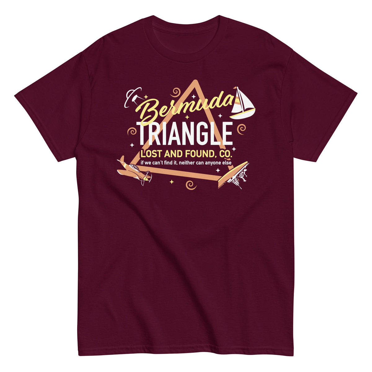Bermuda Triangle Lost And Found Co Men's Classic Tee