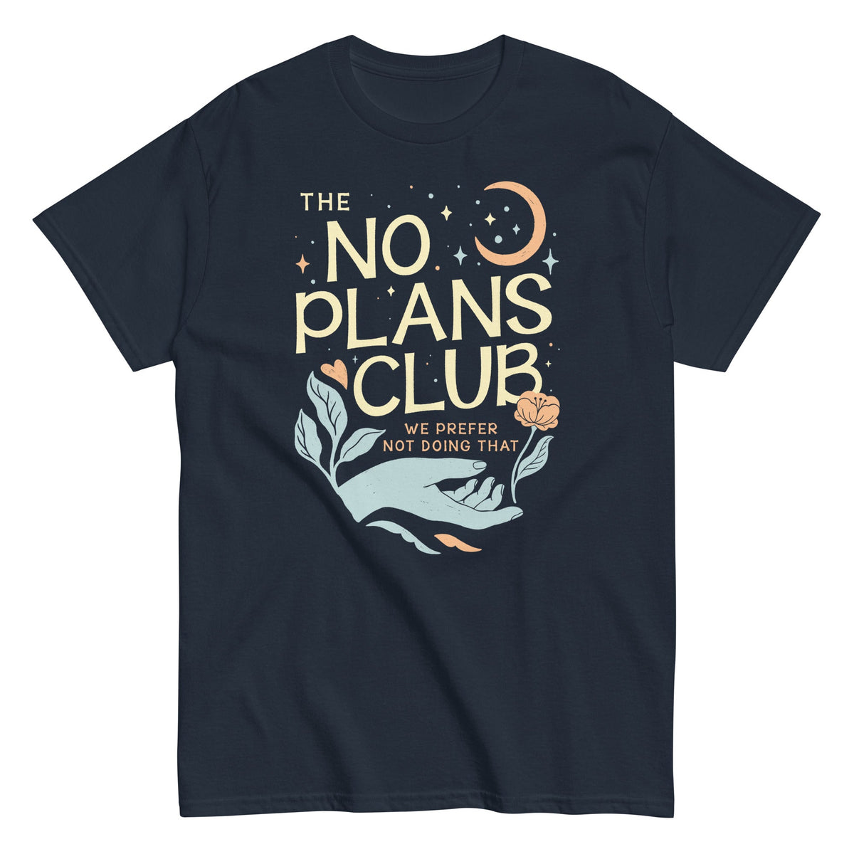 No Plans Club Men's Classic Tee
