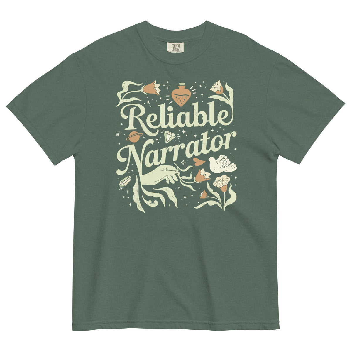 Reliable Narrator Men's Relaxed Fit Tee
