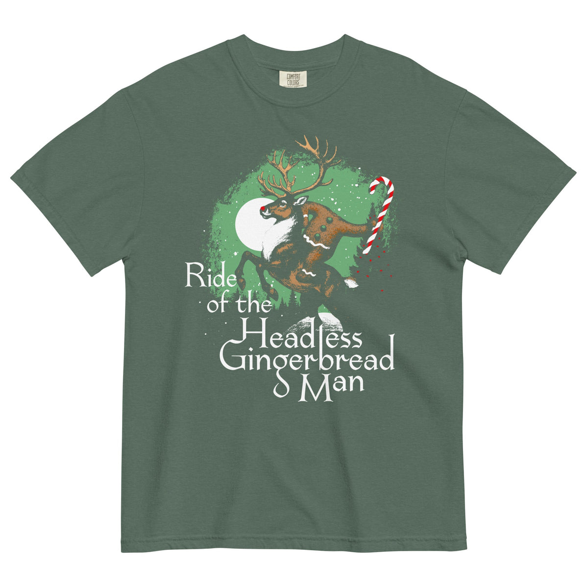 Ride Of The Headless Gingerbread Man Men's Relaxed Fit Tee