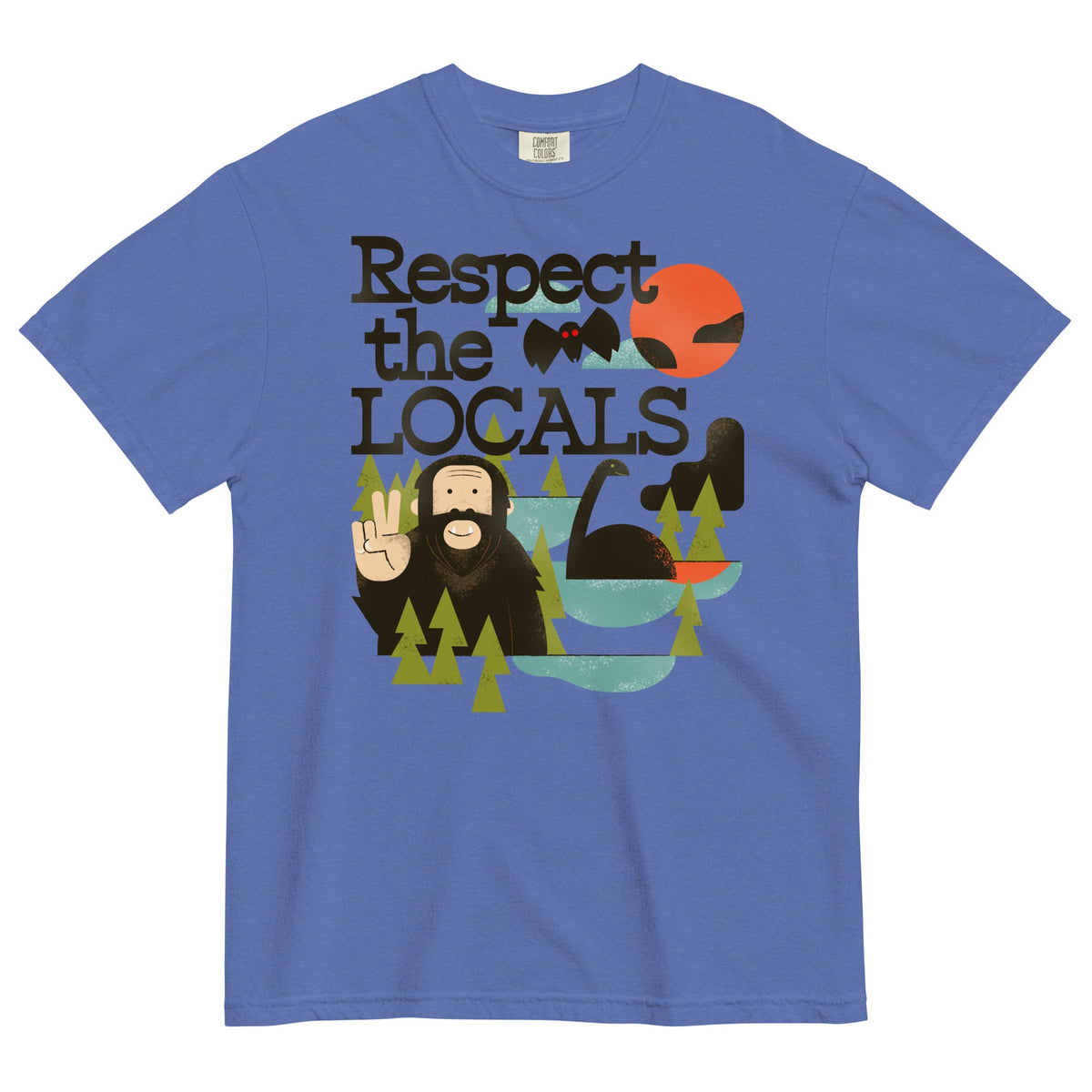 Respect The Locals Men's Relaxed Fit Tee