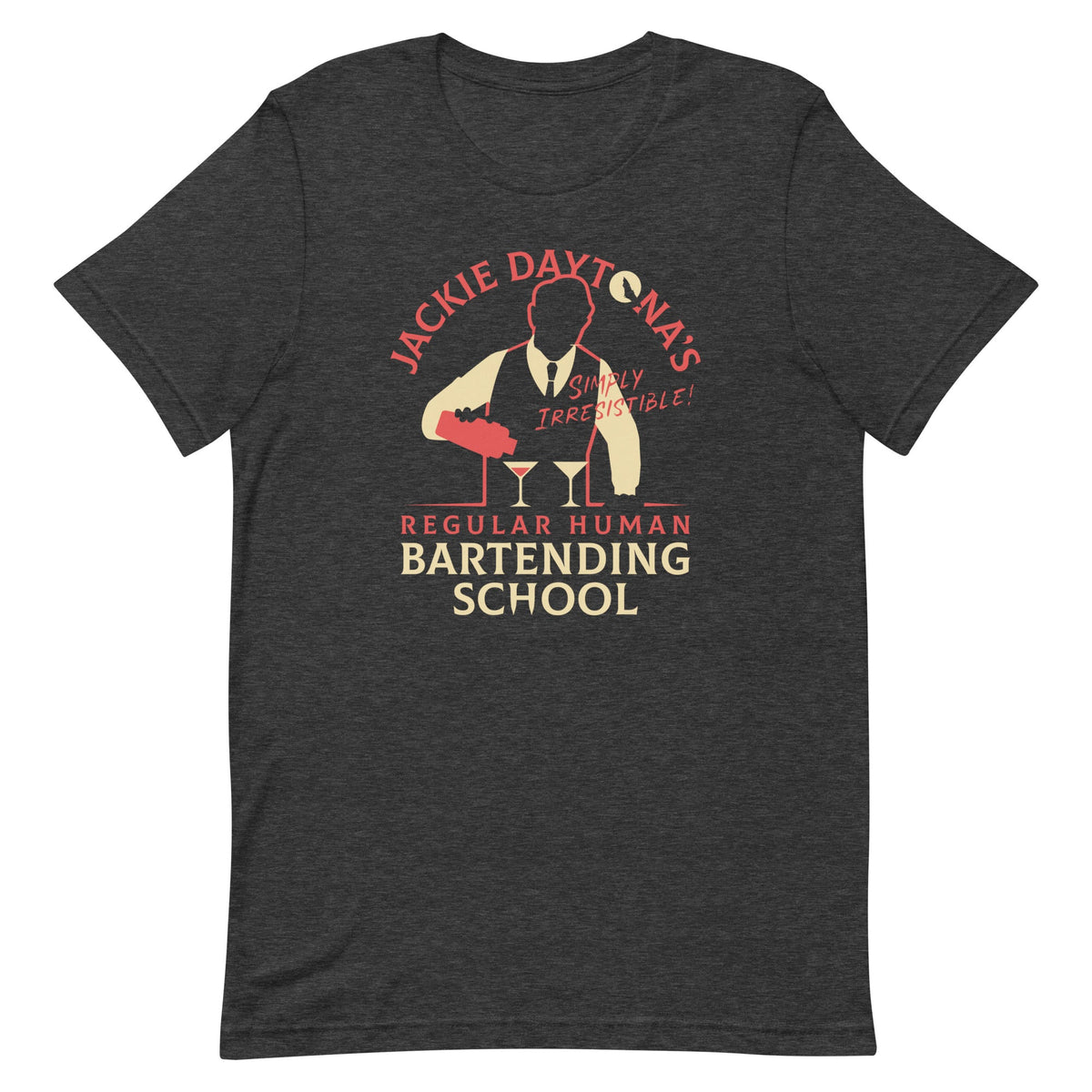 Regular Human Bartending School Men's Signature Tee