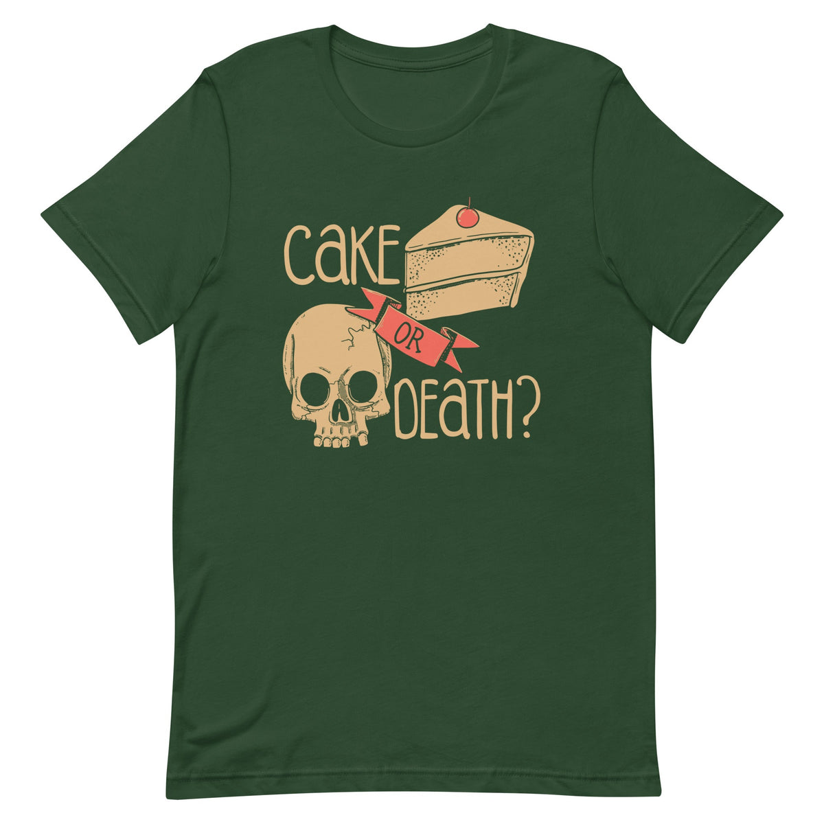 Cake Or Death? Men's Signature Tee