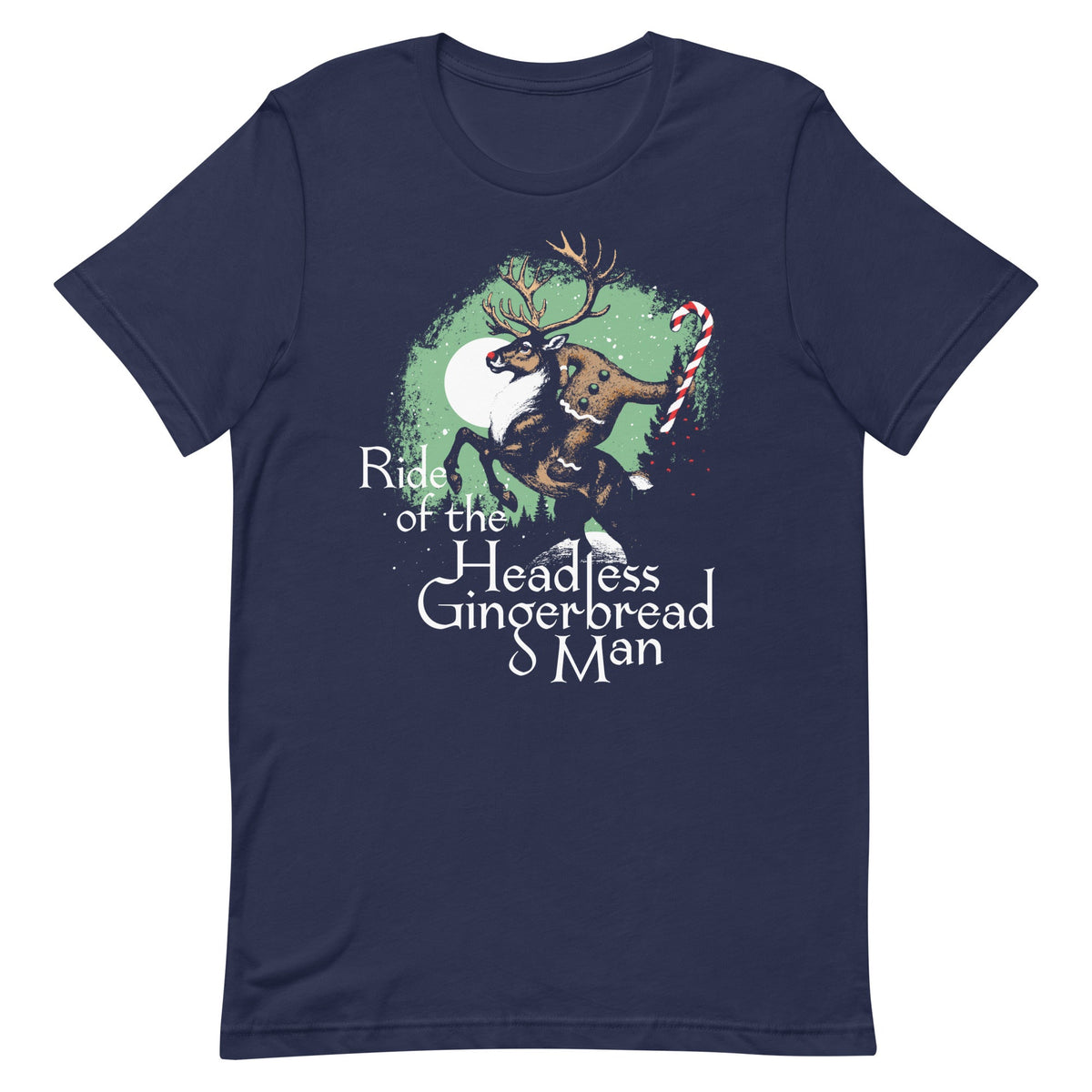 Ride Of The Headless Gingerbread Man Men's Signature Tee