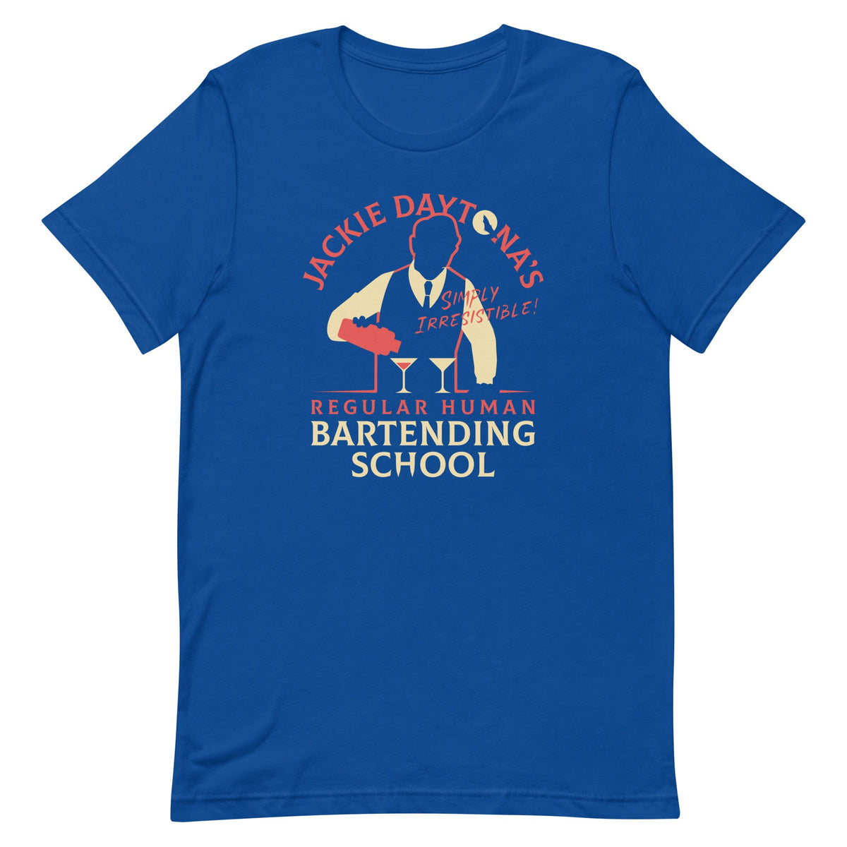 Regular Human Bartending School Men's Signature Tee