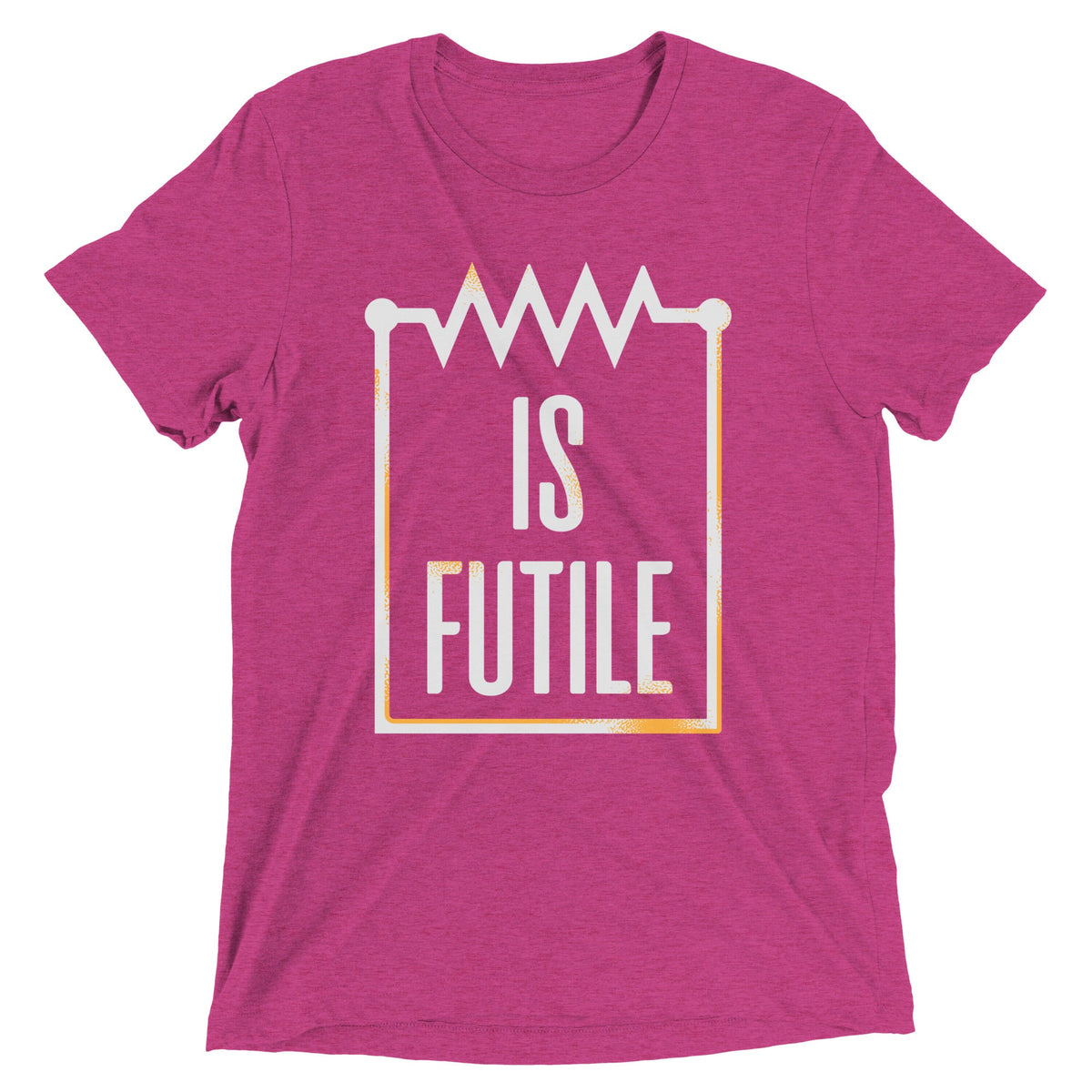 Resistor Is Futile Men's Tri-Blend Tee