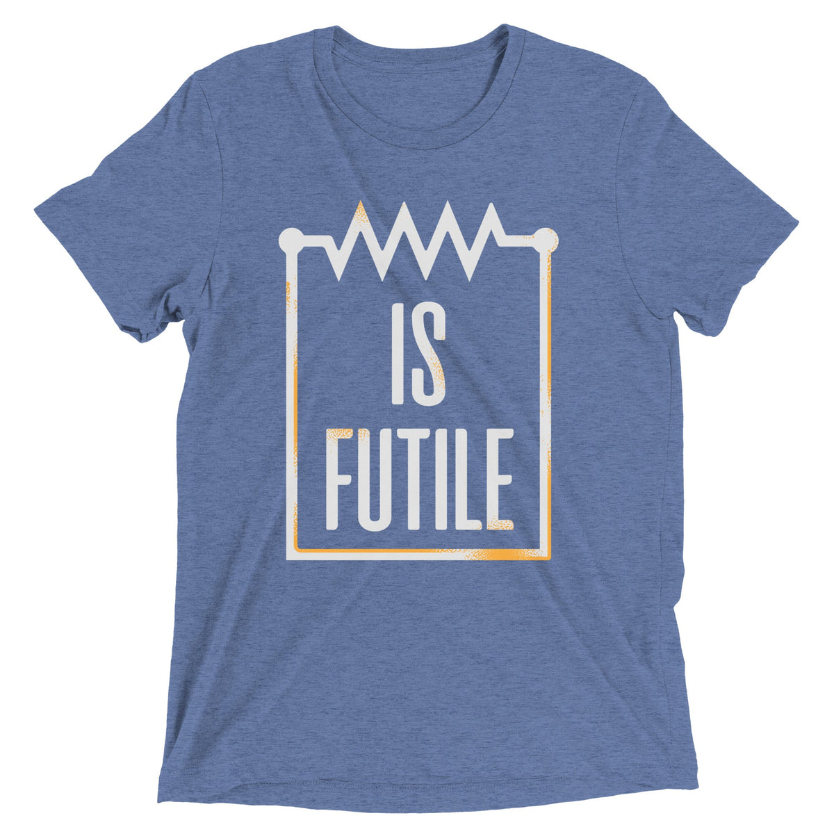 Resistor Is Futile Men's Tri-Blend Tee
