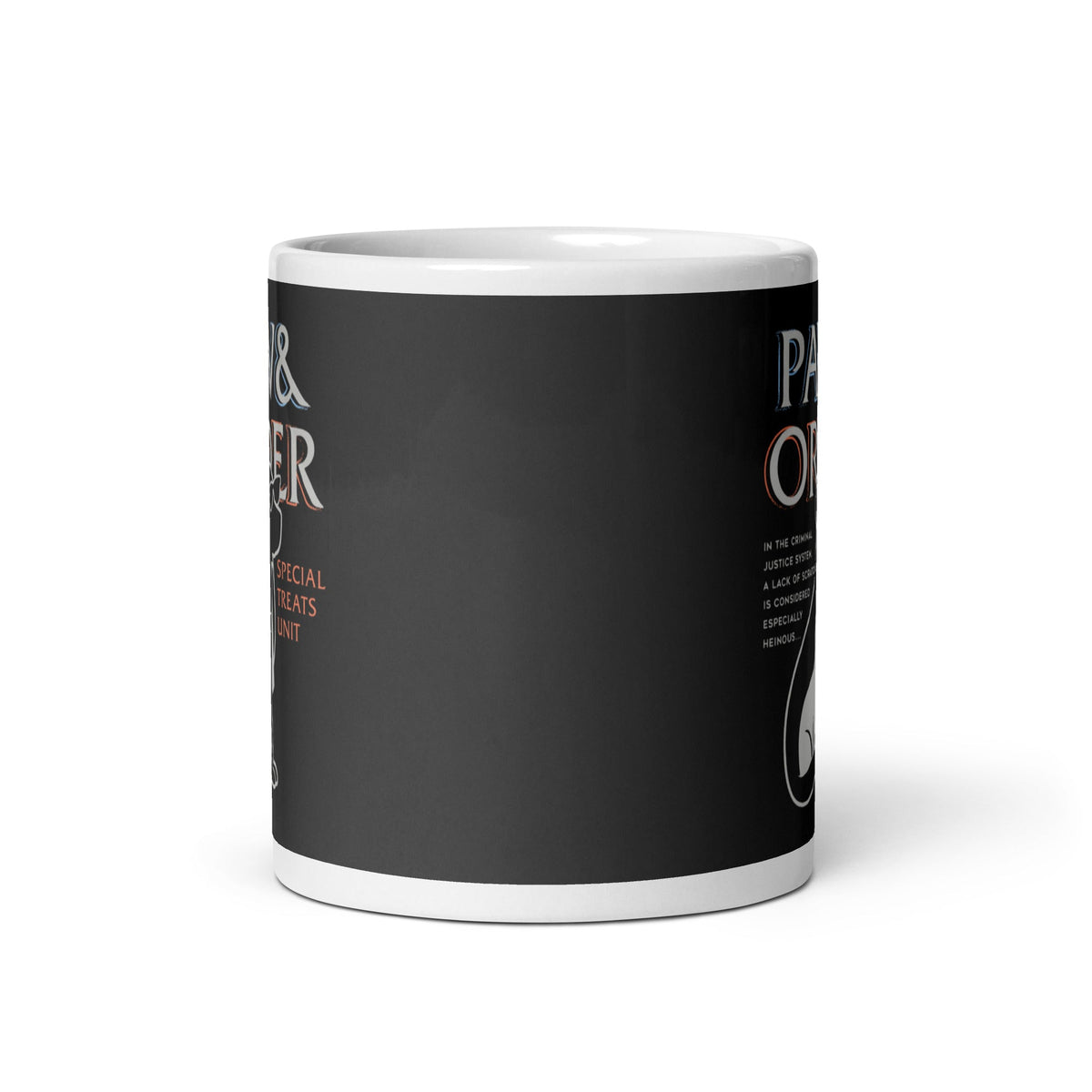 Paw & Order Mug