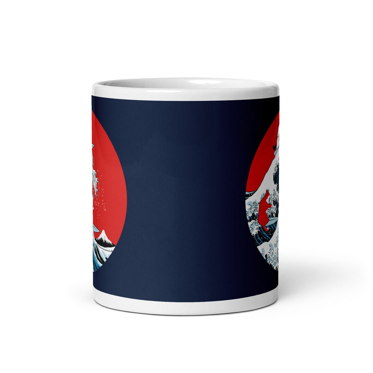 Big Wave Cats Mug