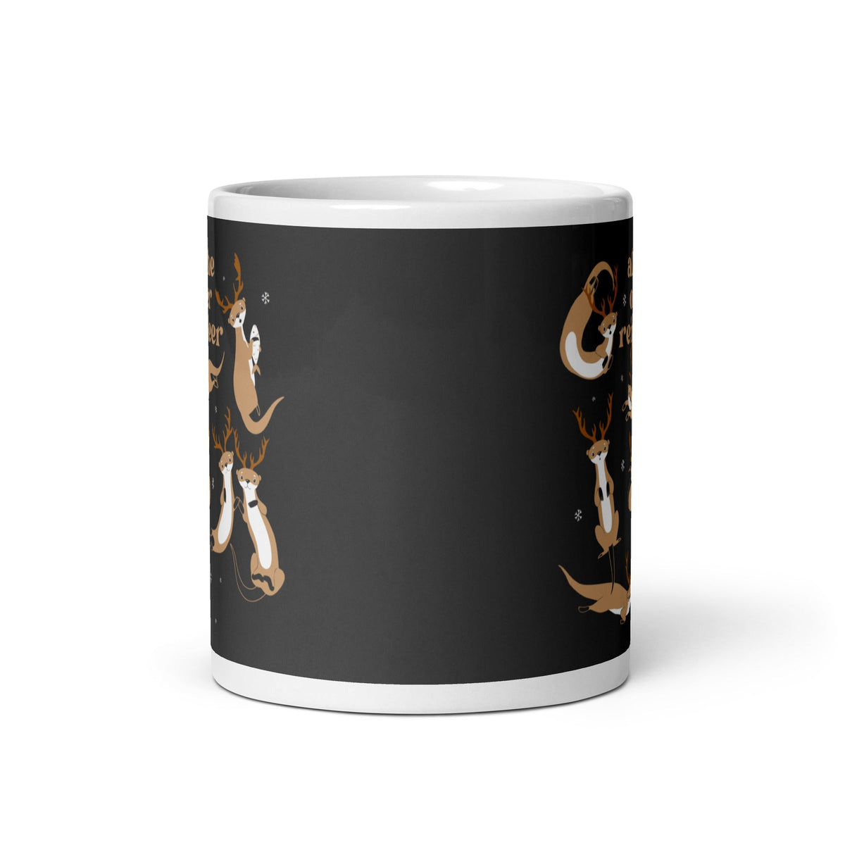 All The Otter Reindeer Mug