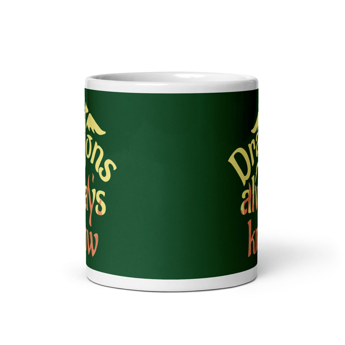 Dragons Always Know Mug