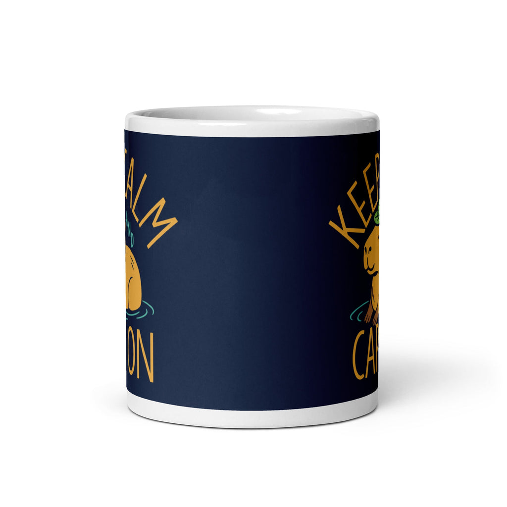 Keep Calm And Capy On Mug