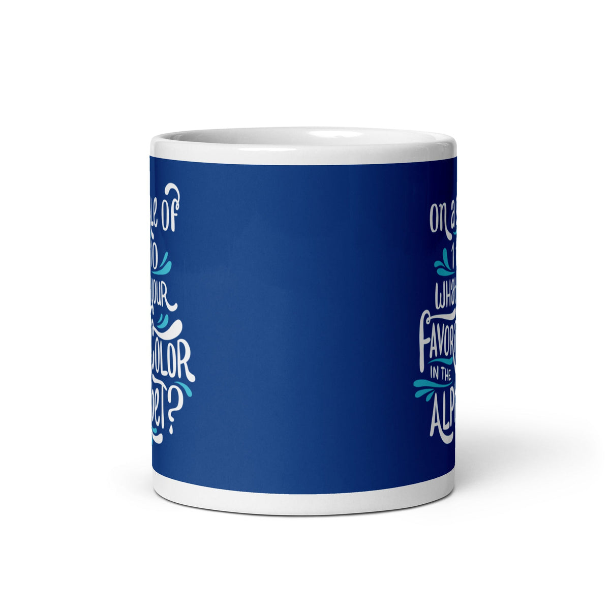 Favorite Color In The Alphabet Mug