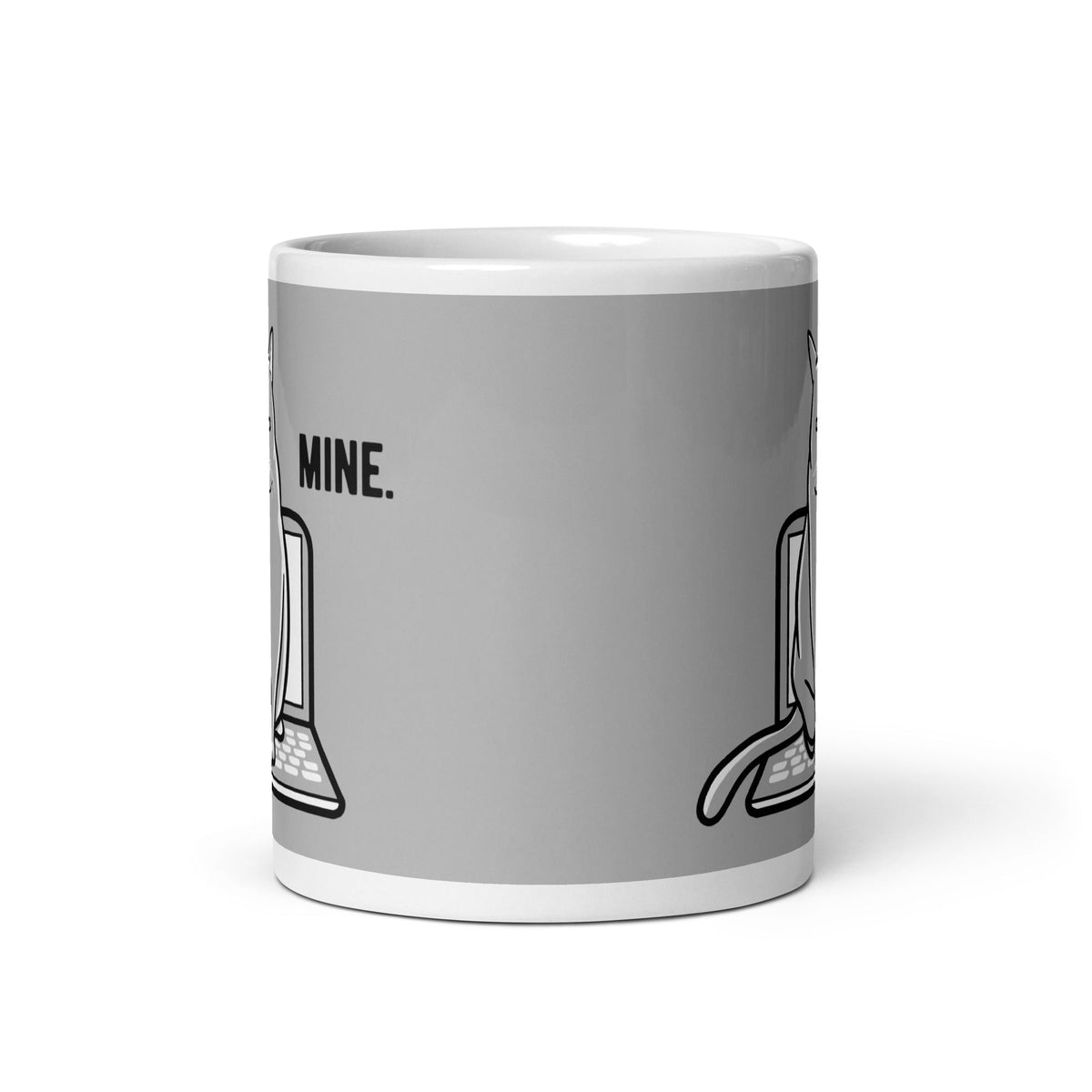 Mine Computer Cat Mug