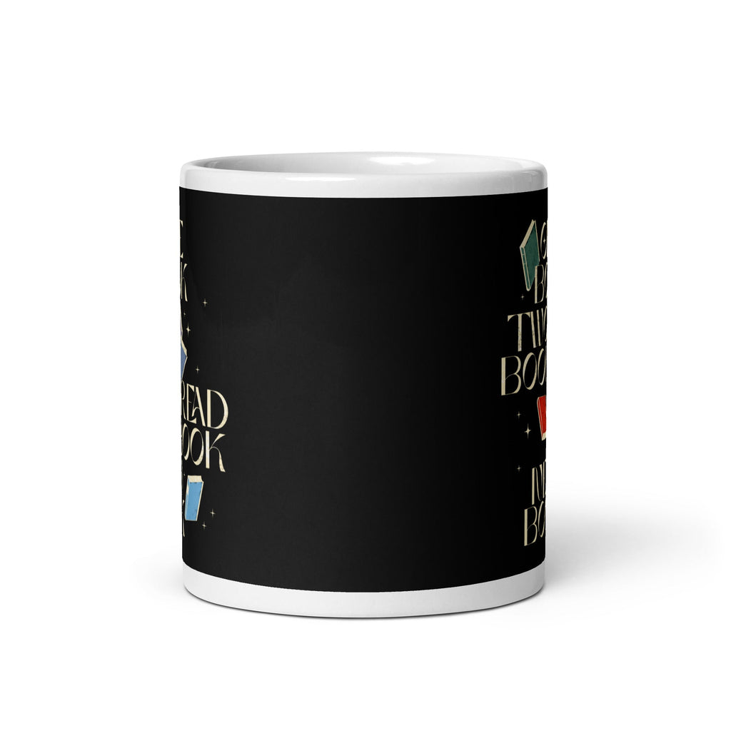 One Book Two Book Read Book New Book Mug