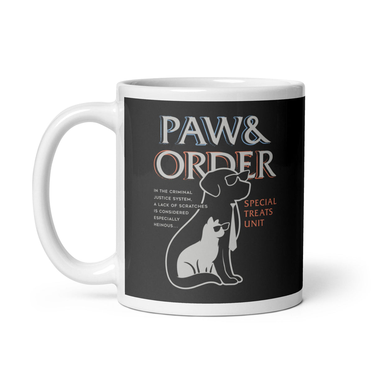 Paw & Order Mug