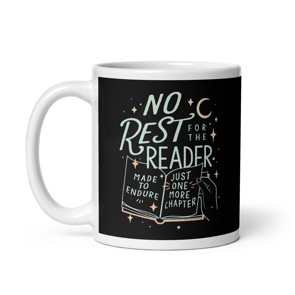 No Rest For The Reader Mug