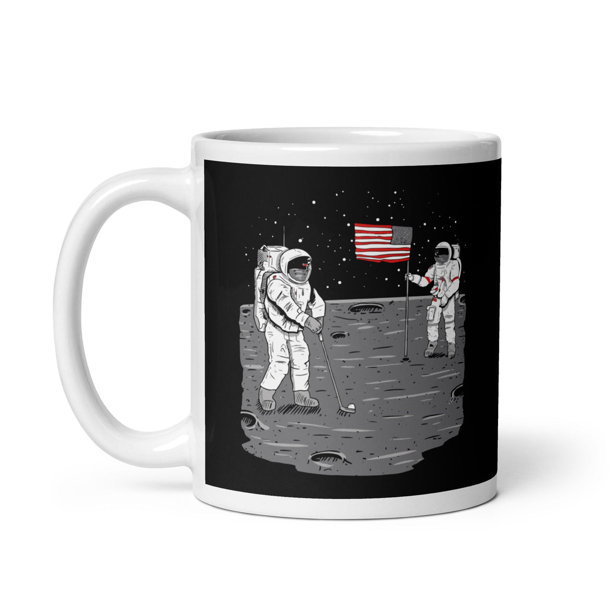 Moon Golf Mug