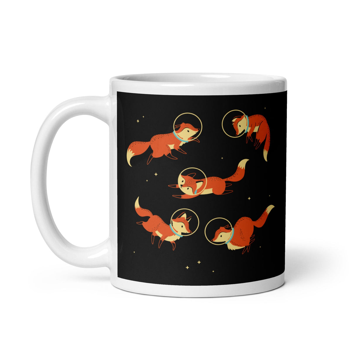 Foxes In Space Mug
