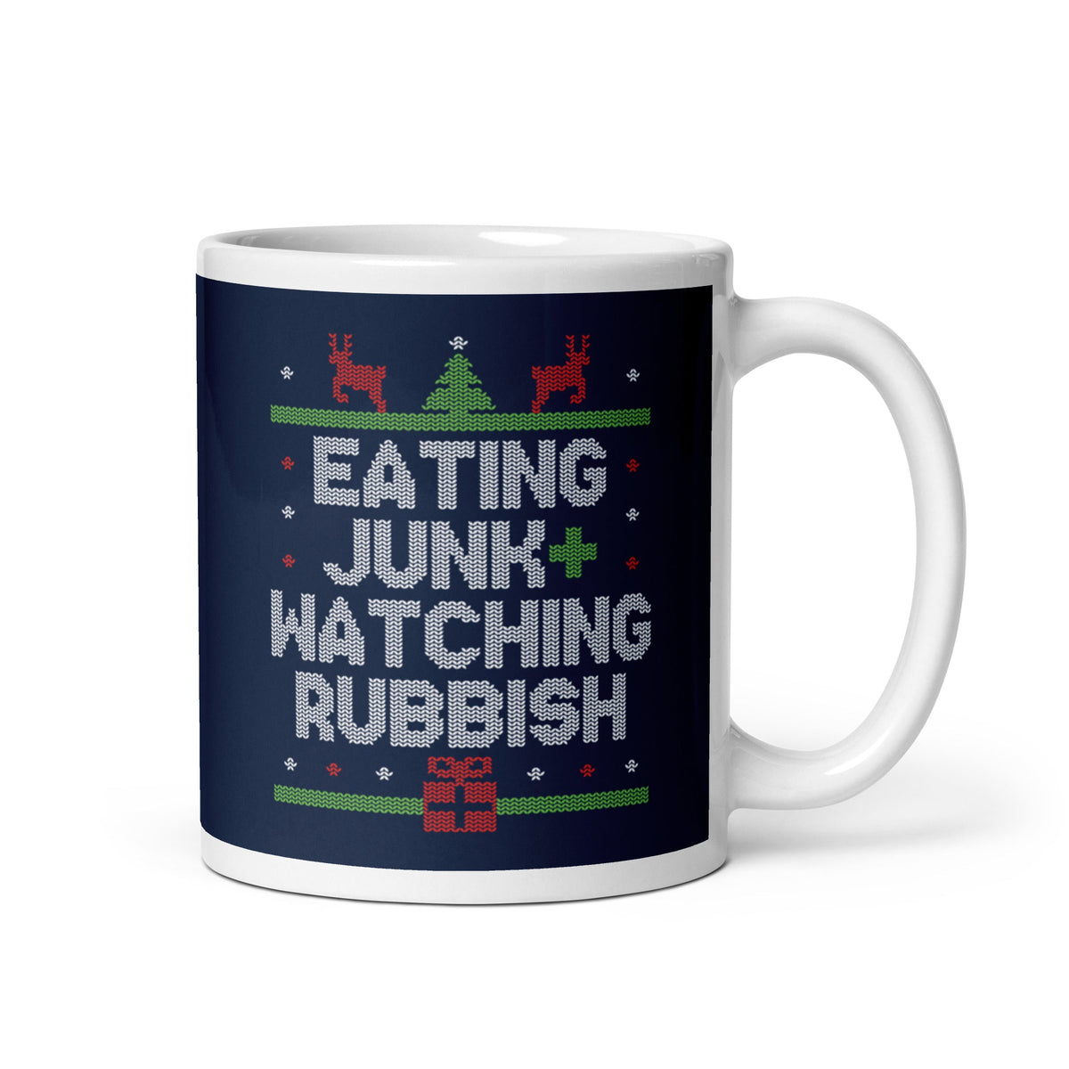 Eating Junk And Watching Rubbish Mug