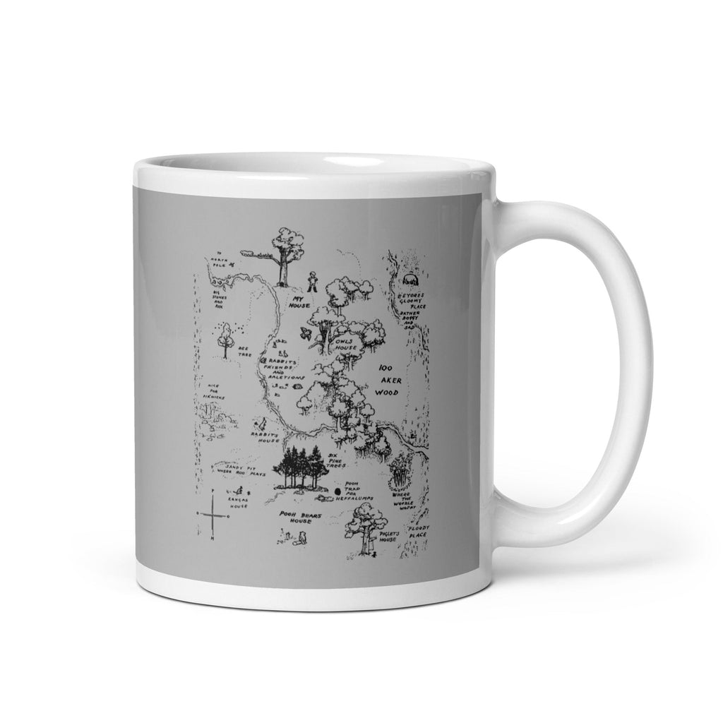 100 Acre Map Mug
