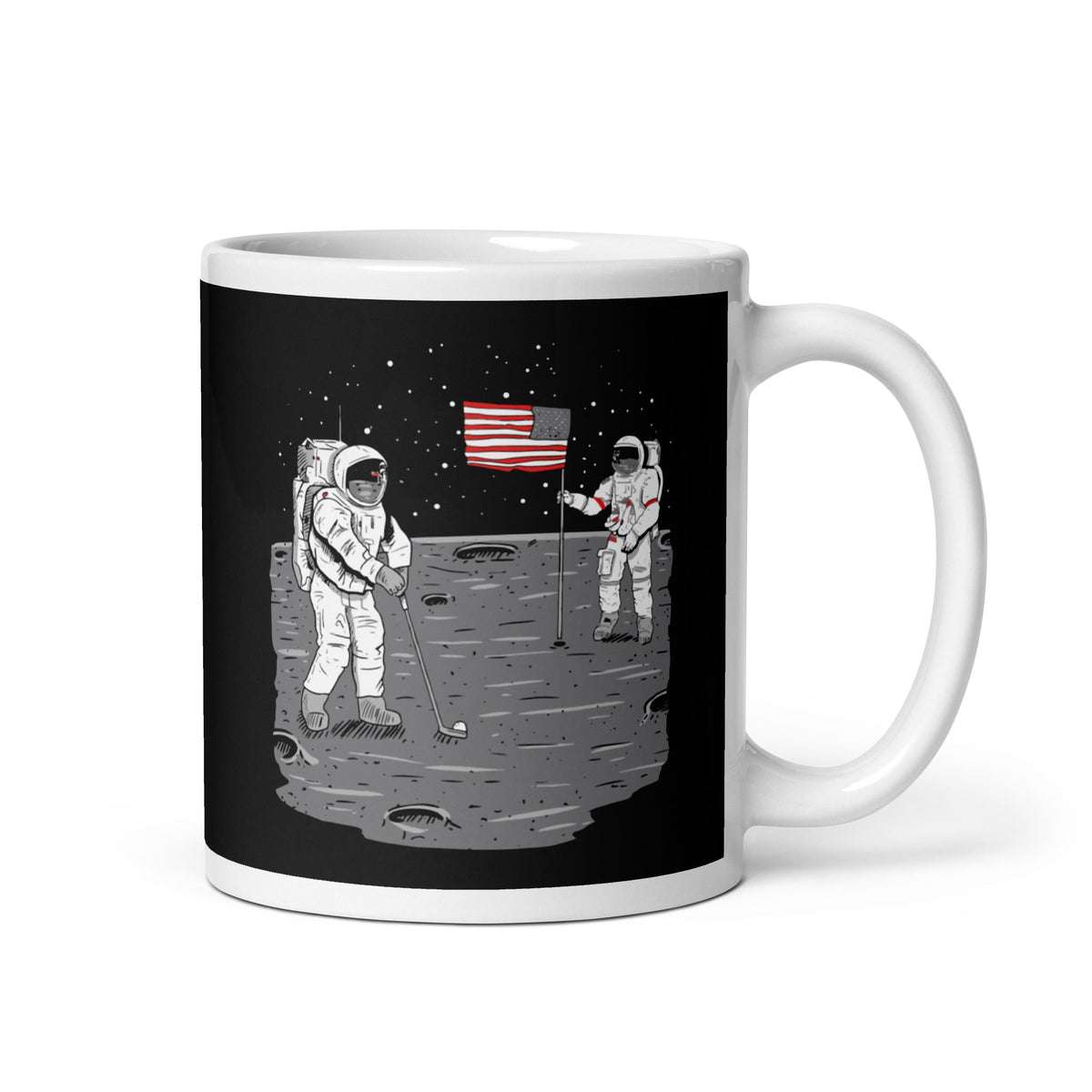 Moon Golf Mug