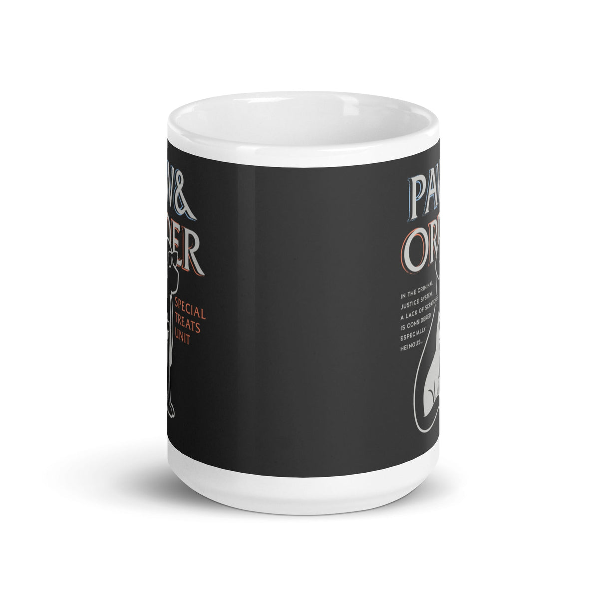 Paw & Order Mug