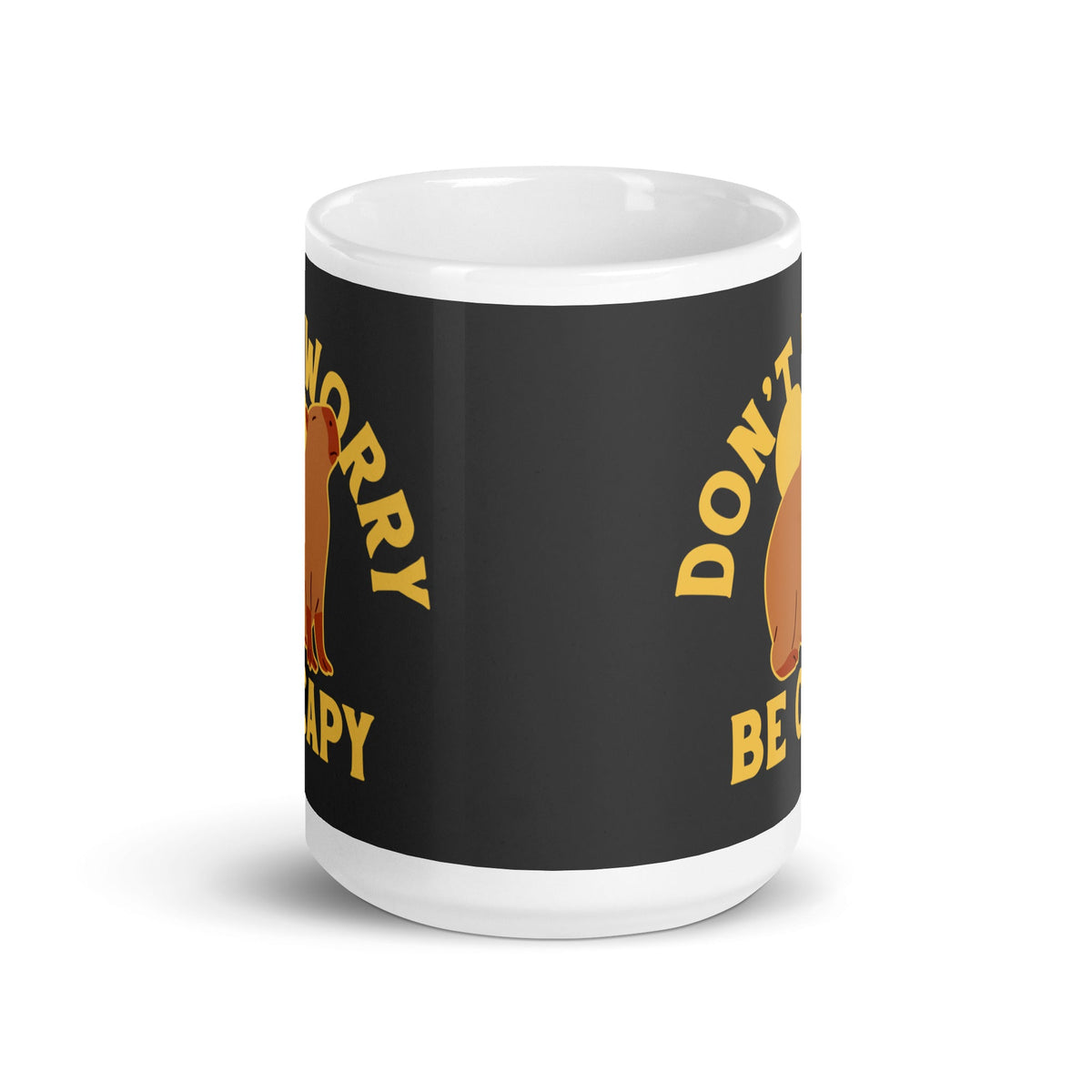 Don't Worry Be Capy Mug