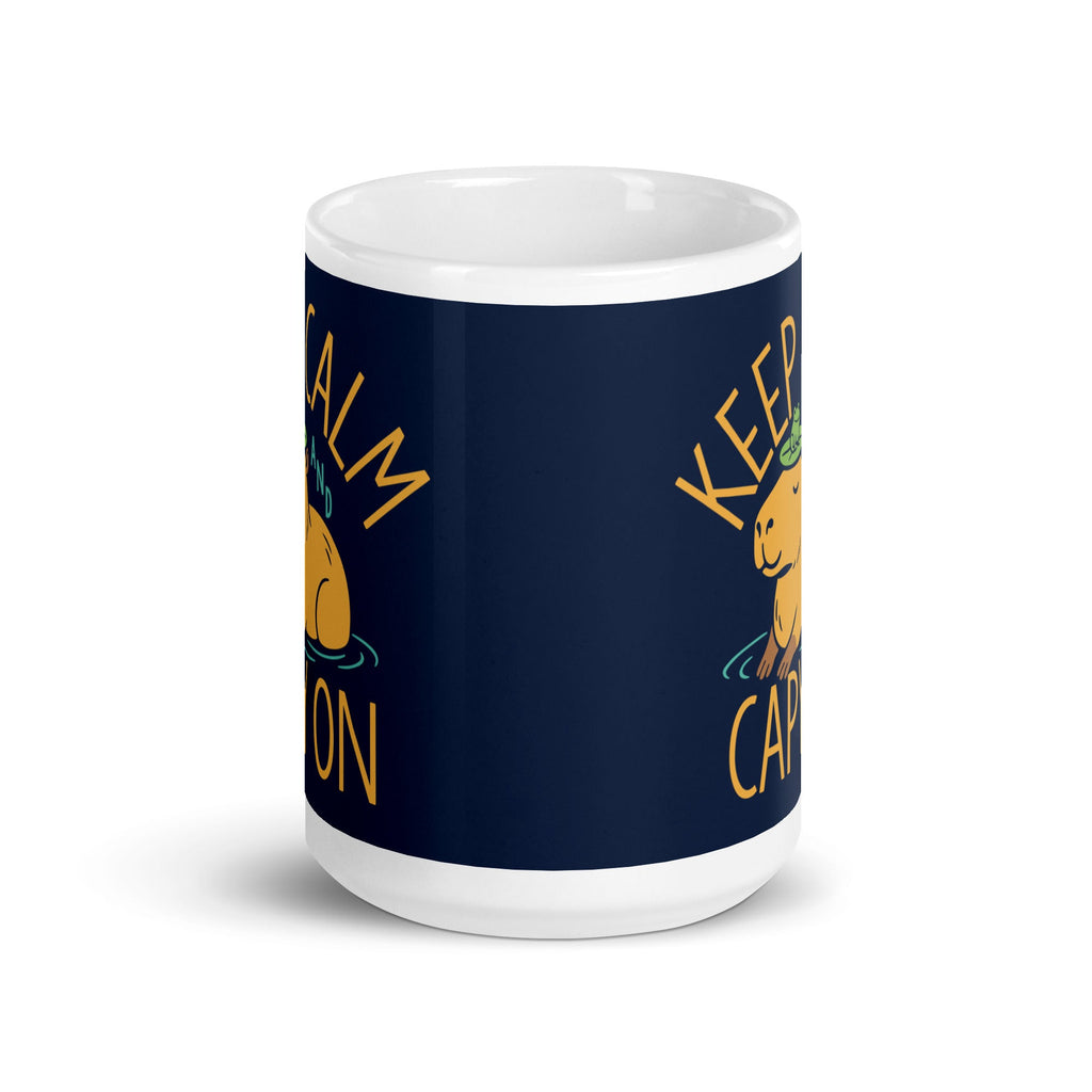 Keep Calm And Capy On Mug