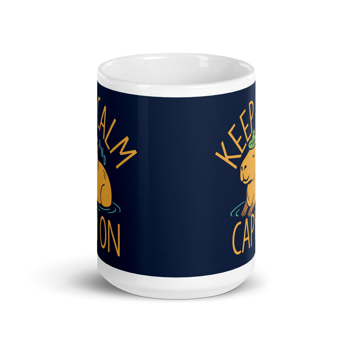 Keep Calm And Capy On Mug