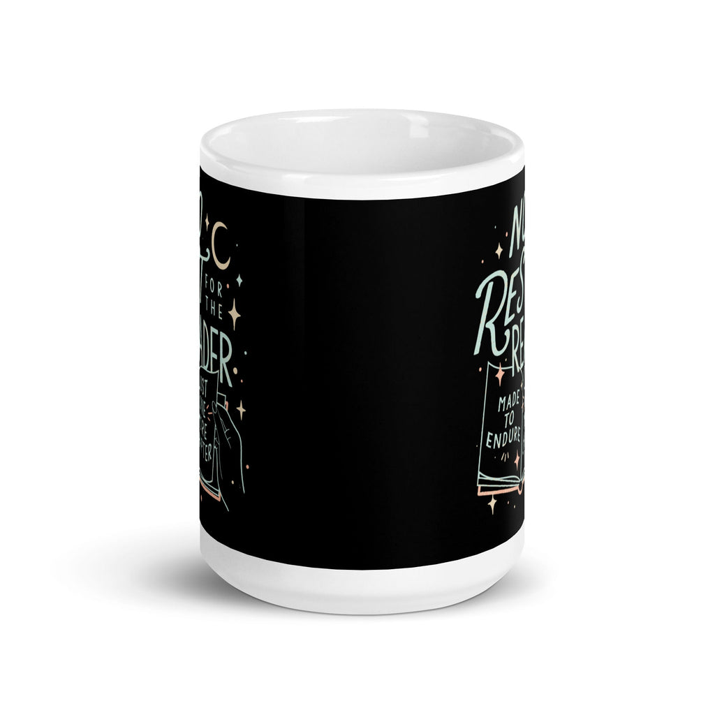 No Rest For The Reader Mug