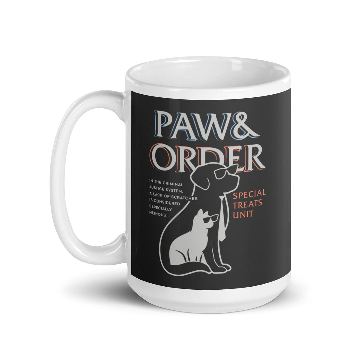 Paw & Order Mug