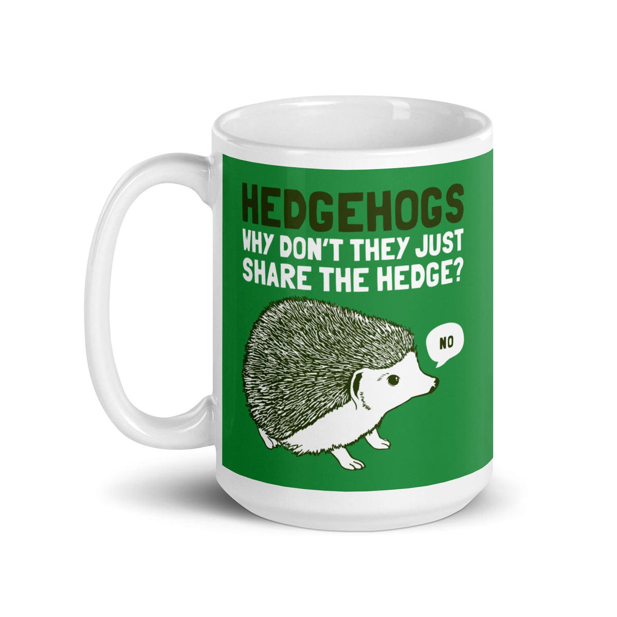 Hedgehogs Can't Share Mug