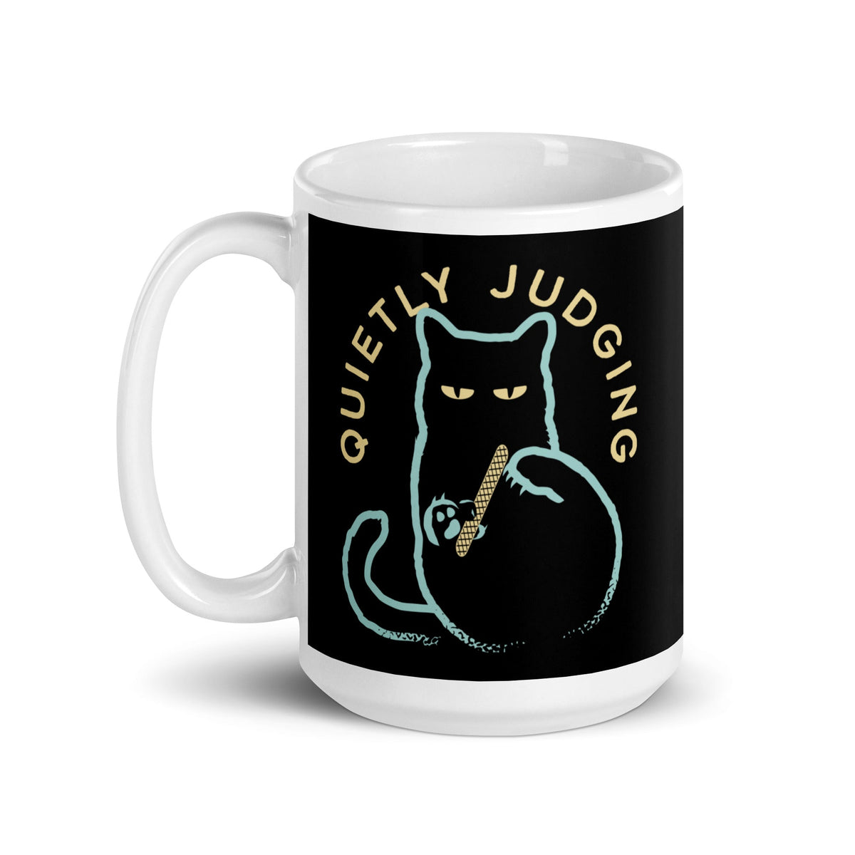 Quietly Judging Mug