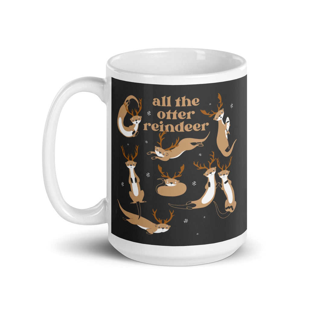 All The Otter Reindeer Mug