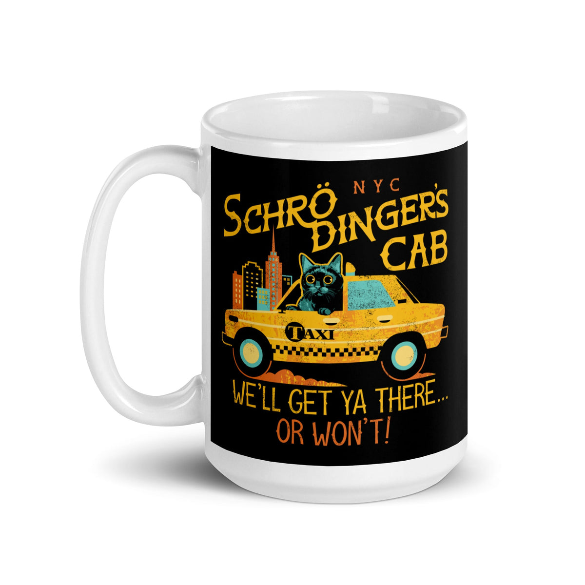 Schrodinger's Cab Mug