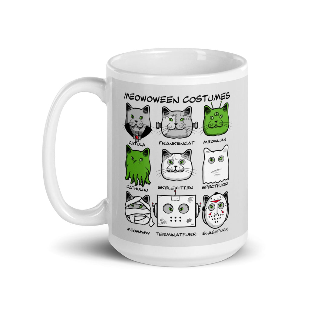 Meowoween Costumes Mug