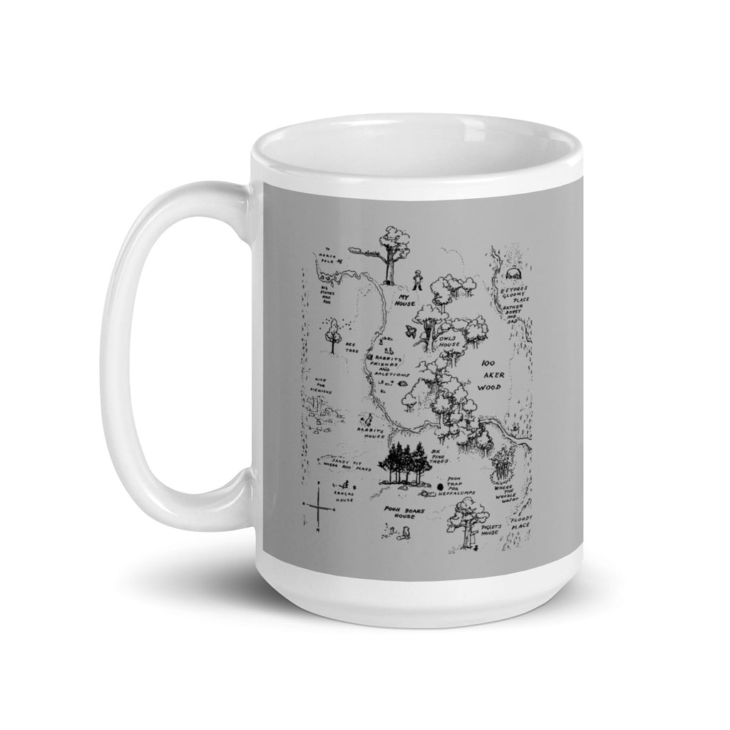 100 Acre Map Mug