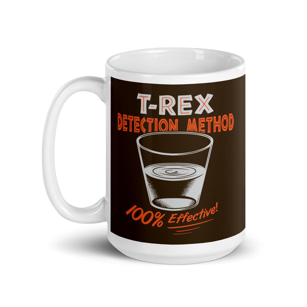 T-Rex Detection Method Mug