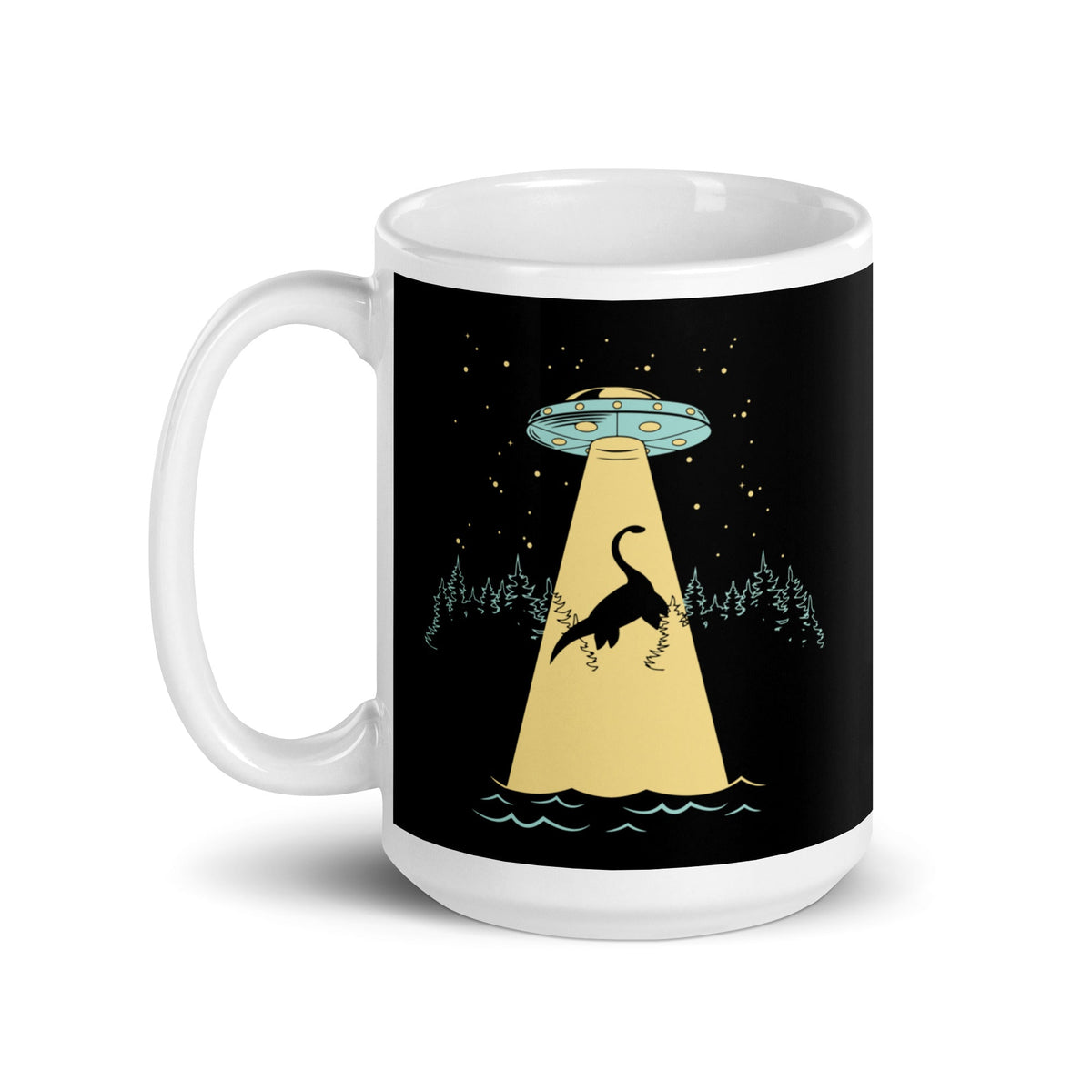 Nessie Abduction Mug