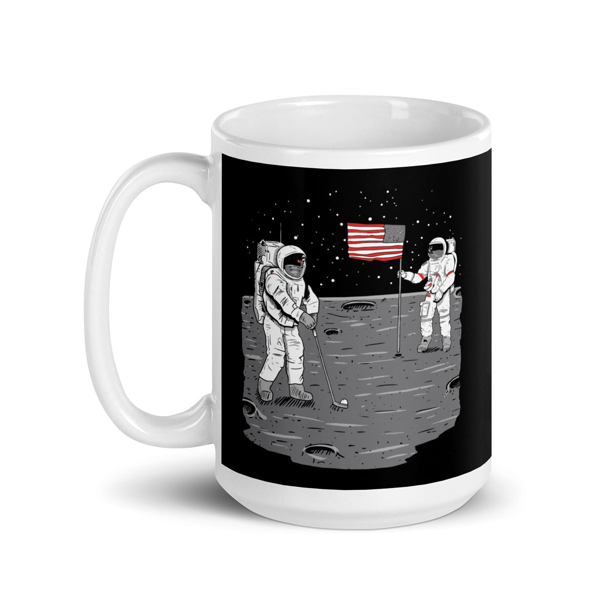 Moon Golf Mug