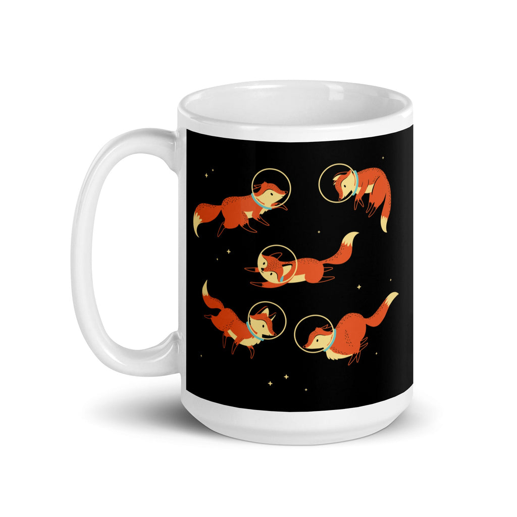Foxes In Space Mug
