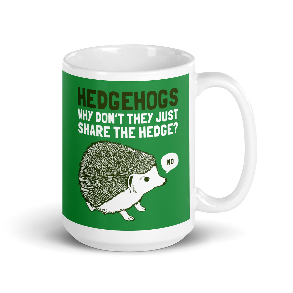 Hedgehogs Can't Share Mug