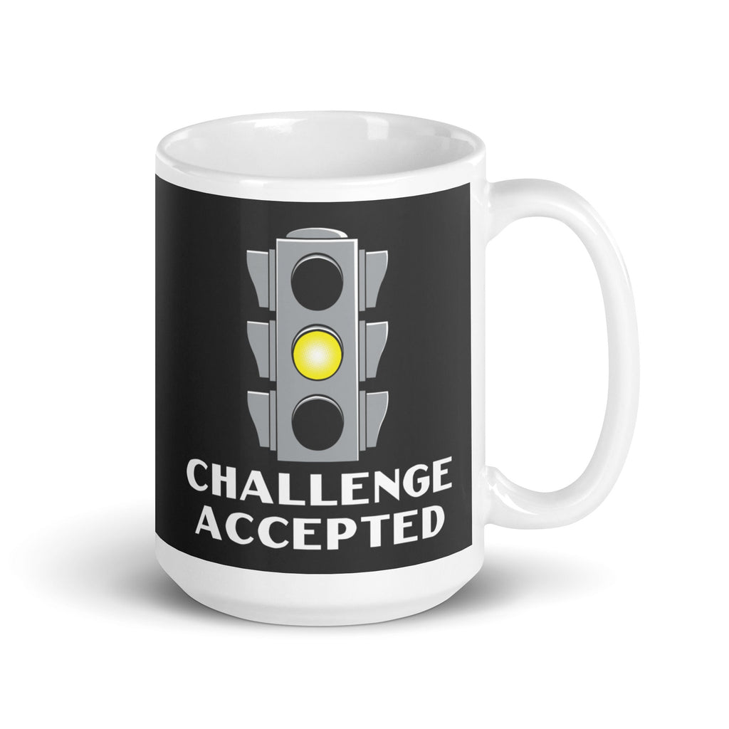 Challenge Accepted Stoplight Mug