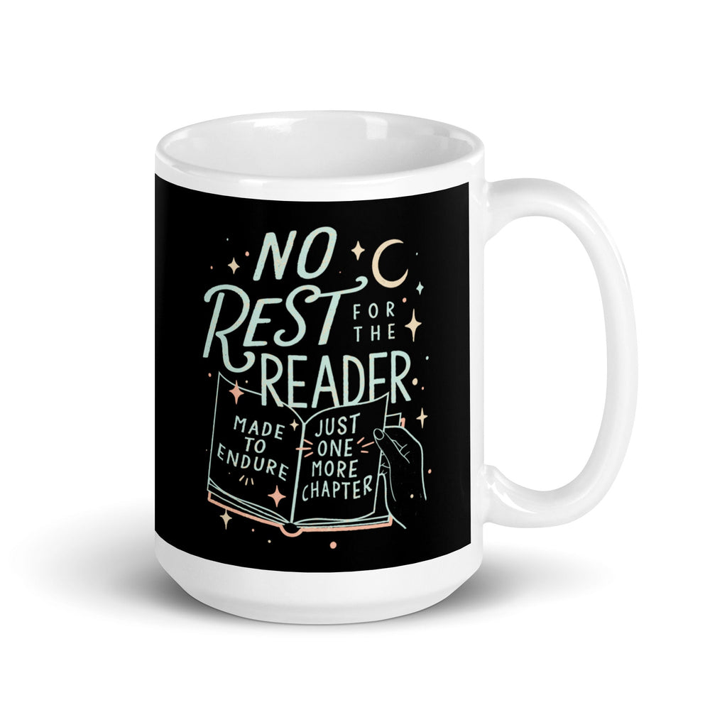 No Rest For The Reader Mug