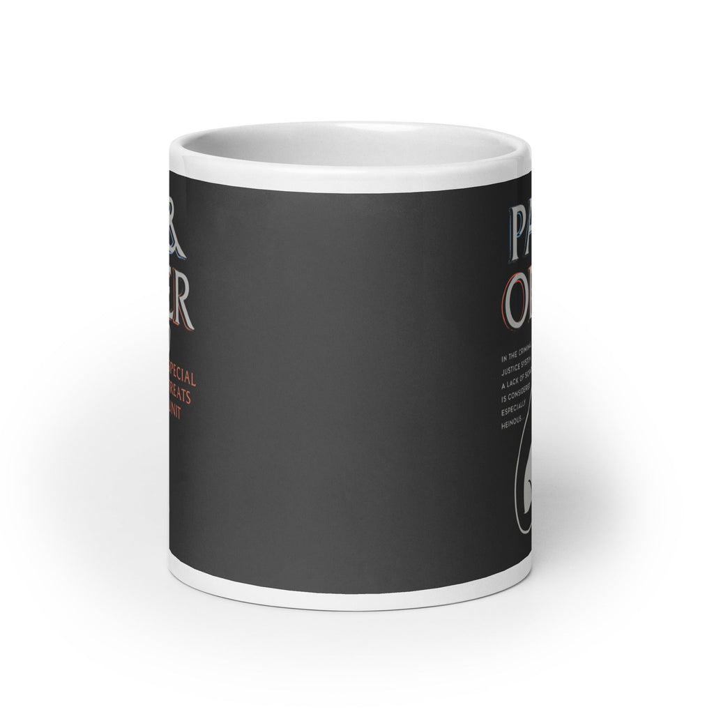 Paw & Order Mug