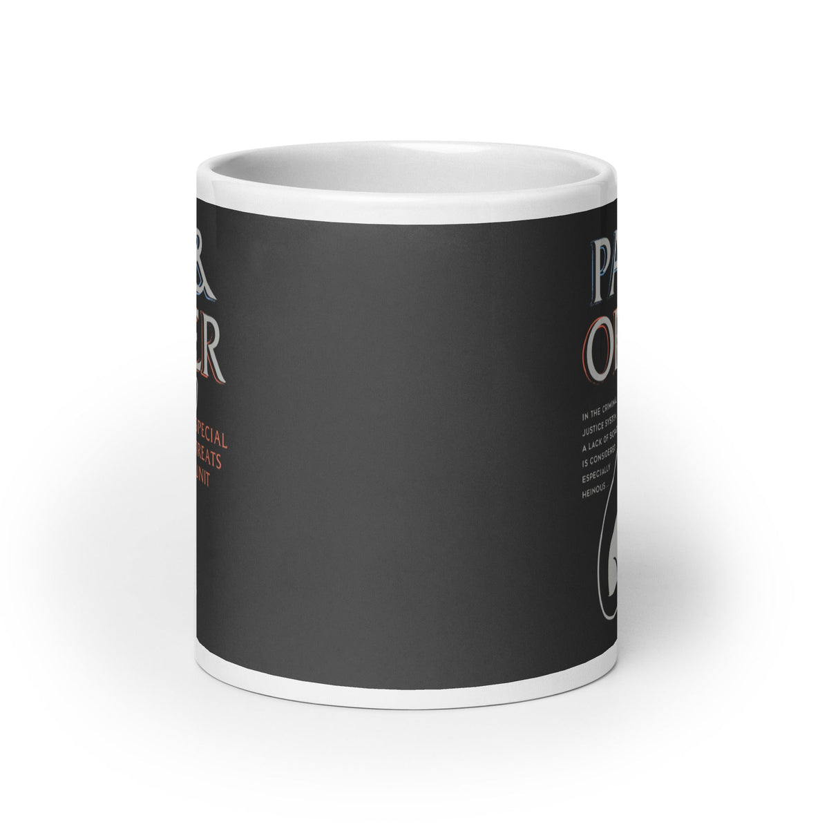 Paw & Order Mug