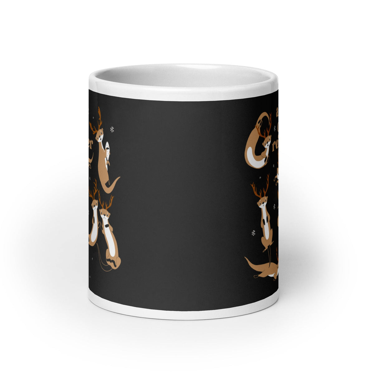 All The Otter Reindeer Mug